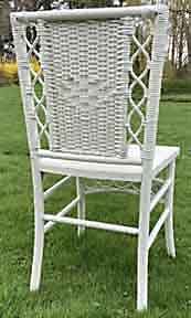 Antique Wicker Dining Chairs