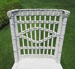 Antique Wicker Dining Chairs