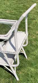 Antique Wicker Teacart
