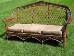 Antique Wicker sofa