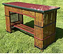Antique Wicker Table